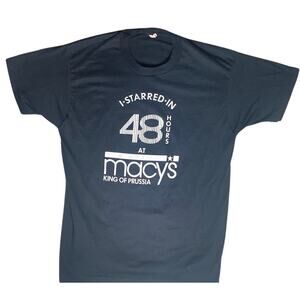 Macys Promotional T-Shirt  - I Starred In 48 Hours at Macys King of Prussia XL
